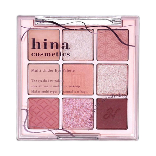 hina cosmetics Multi Under Eye Palette (#03 Fujibakama)