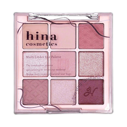 hina cosmetics Multi Under Eye Palette (#02 Wakamurasaki)