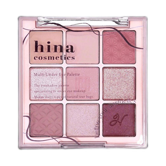 hina cosmetics Multi Under Eye Palette (#02 Wakamurasaki)