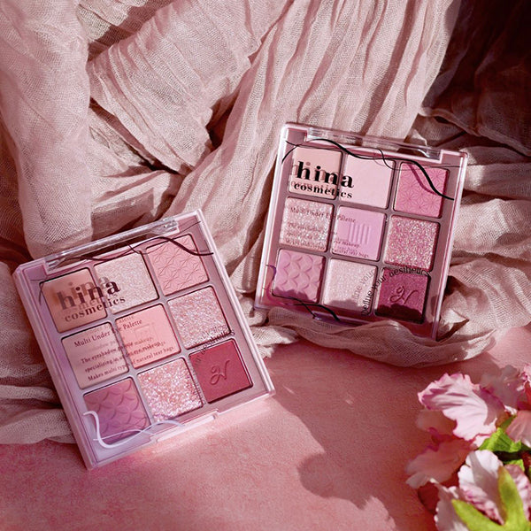hina cosmetics Multi Under Eye Palette (#02 Wakamurasaki)