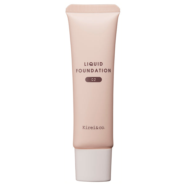 Kirei＆co. Liquid Foundation (02 Natural Ochre), 20g