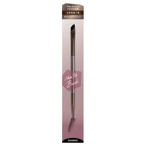 SHOBIDO Dual Eyebrow Brush with Spoolie