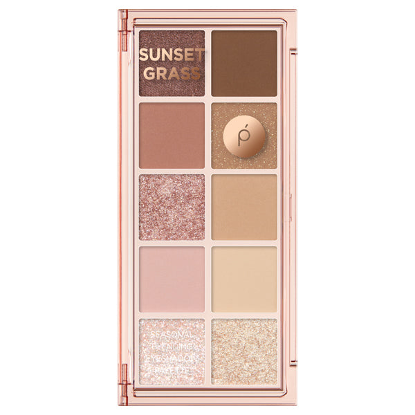 Peach C Seasonal Blending Eyeshadow Palette (01 Sunset Grass), 7.7g