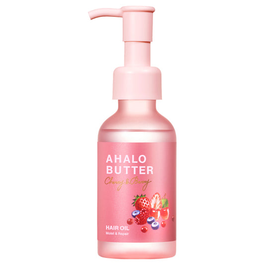 Ahalo Butter Moist & Repair Hair Oil (2023), 100ml, Cherry Berry Blossom Scent