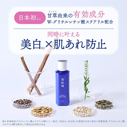 Sekkisei Medicated Sekkisei Brightening Essence Lotion, 350ml, Natural Floral