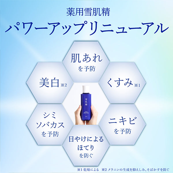 Sekkisei Medicated Sekkisei Brightening Essence Lotion, 200ml, Natural Floral