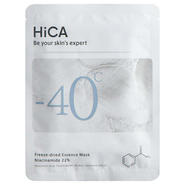 HiCA Freeze-Dried Essence Mask (Niacinamide 22%), 1 sheet