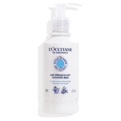 LOCCITANE Shea Pure Moisture Cleansing Milk, 200ml, Orange Blossom