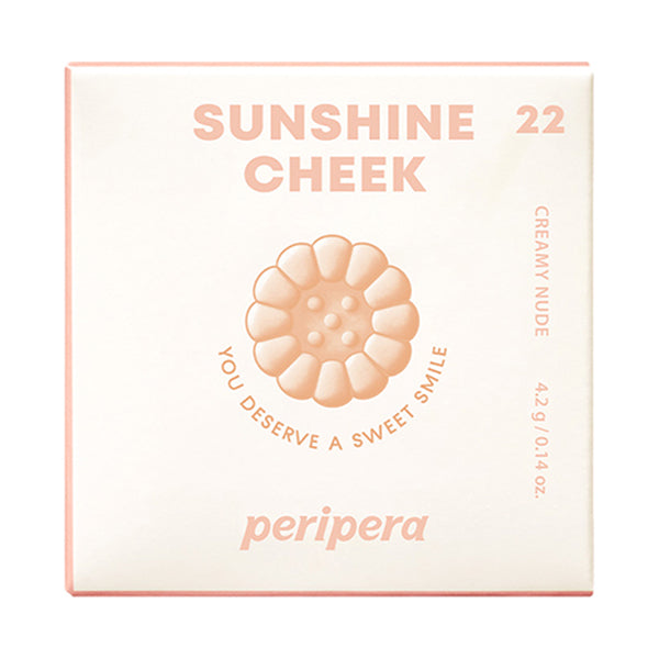 PERIPERA Pure Brushed Sunshine Cheek, 22 Creamy Nude, 4.2g