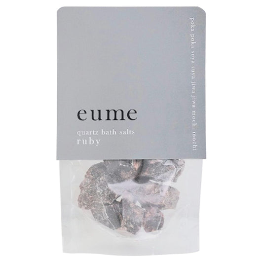 eume Quartz Bath Salt (Ruby) Trial, 60g