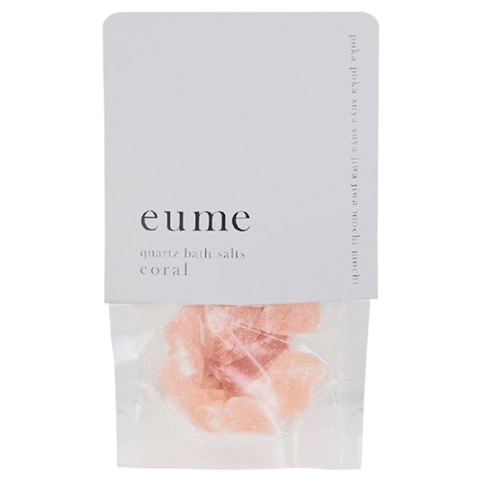 eume Quartz Bath Salt (Coral) Trial, 60g