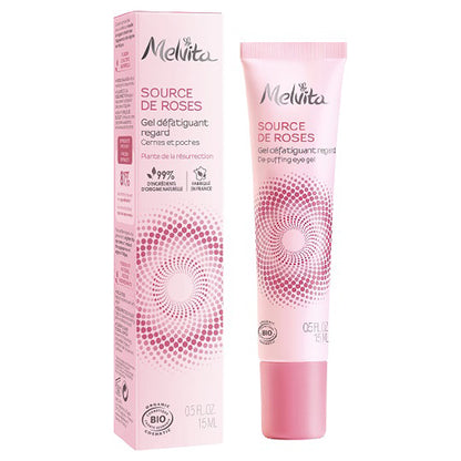 Sols de Rose Eye Gel, 15ml, Smooth and moisturizing, Rose scent