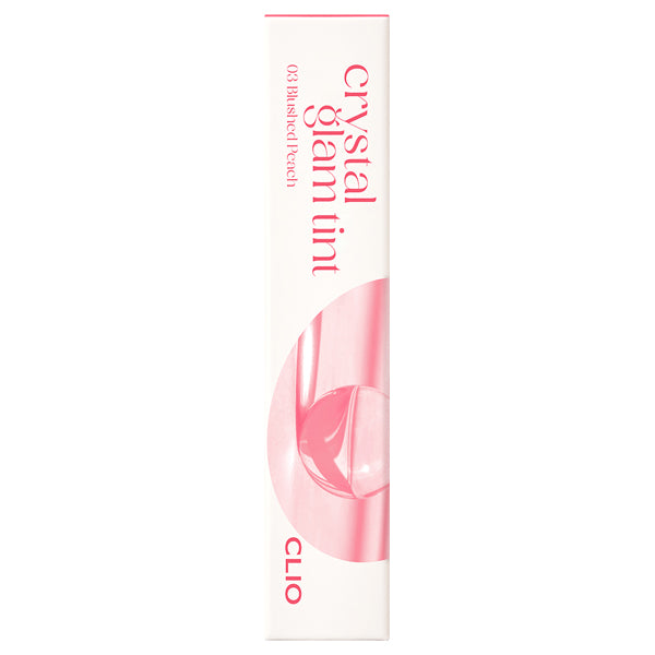 CLIO Crystal Glam Tint, 03 Brushed Peach, 3.4g