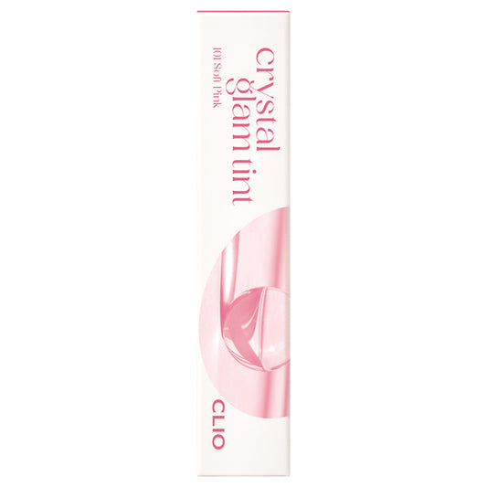 CLIO Crystal Glam Tint, 101 Soft Pink, 3.4g