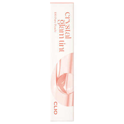 CLIO Crystal Glam Tint, 100 Pure Peach, 3.4g