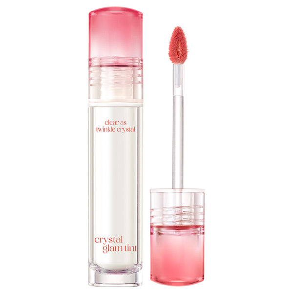 CLIO Crystal Glam Tint, 100 Pure Peach, 3.4g