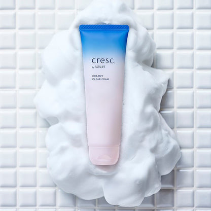 Cresque by Astalift Creamy clear foam, 120g, Fragrance-free