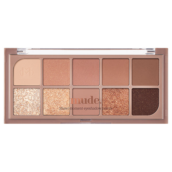 mude Shawl Moment Eyeshadow Palette (01 Warm Memory)
