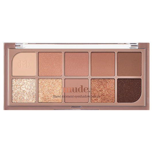mude Shawl Moment Eyeshadow Palette (01 Warm Memory)