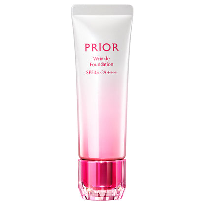 PRIOR Medicated Wrinkle Beauty Corset Foundation, SPF35 PA+++, 1 Light, 30g, Pleasant aroma bouquet fragrance