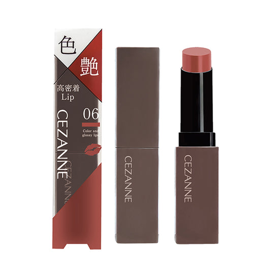 CEZANNE Lip Color Shield, 06 Rose Beige, 3.7g