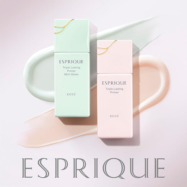 ESPRIQUE Triple Lasting Primer, SPF45 PA++++, Mint Green, 30g, Fragrance-free