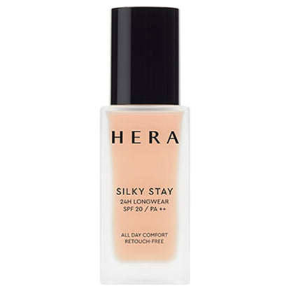 HERA Silky Stay 24H Longwear Foundation EX (Renewed) SPF20 – 23C1 Pink Beige, 30g