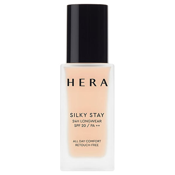 HERA Silky Stay 24H Longwear Foundation EX (Renewed) SPF20 – 21N1 Vanilla, 30g