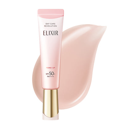 ELIXIR Day Care Revolution Tone Up SP+aa, SPF50+ PA++++, 35g, Relaxing aqua floral scent