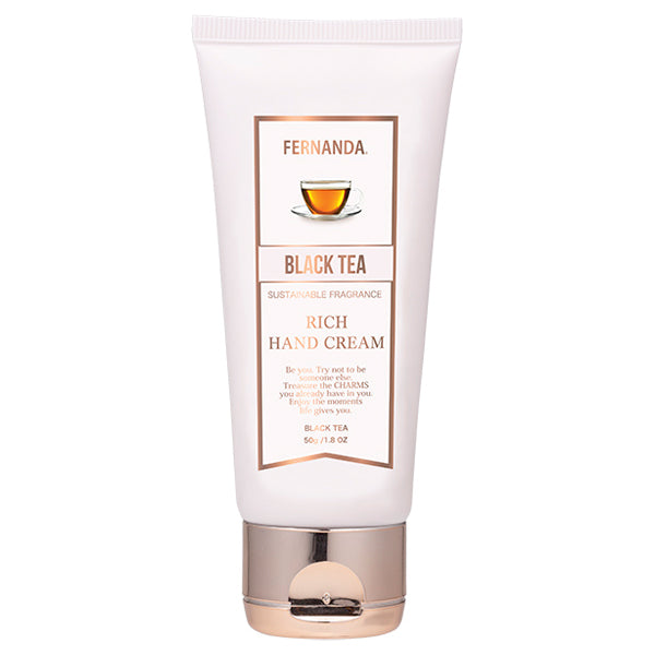 FERNANDA Fragrance Rich Hand Cream, 50g (Black Tea)