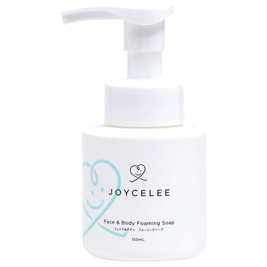 Face & Body Foaming Soap, 150ml, Silky smooth and bouncy foam, Fragrance-free