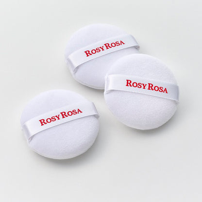 Rosy Rosa Microfiber Puff S (3 pieces)