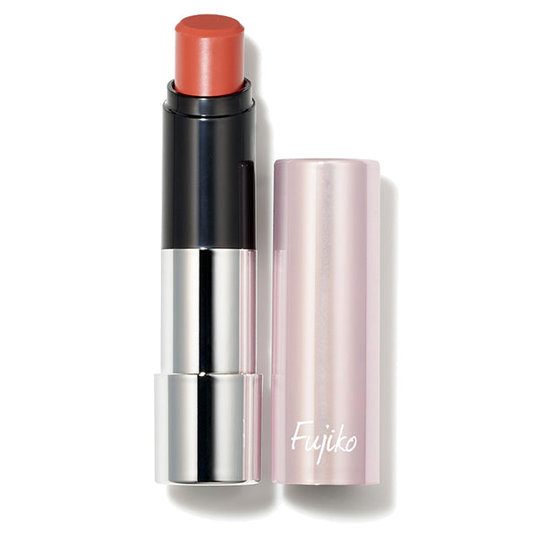 Fujiko No-Lock Lip, 03 Cute Beige, 4.1g, Highly moisturizing and moisturizing