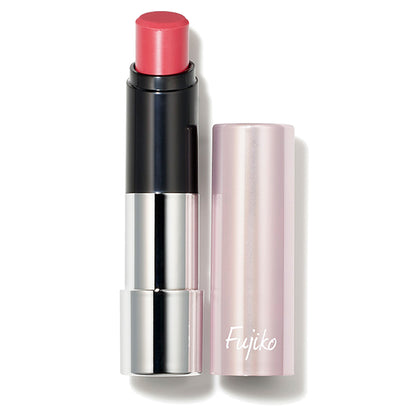 Fujiko No-Lock Lip, 02 Cute Pink, 4.1g, Highly Moisturizing and Soft