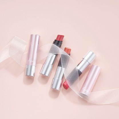 Fujiko No-Lock Lip, 02 Cute Pink, 4.1g, Highly Moisturizing and Soft