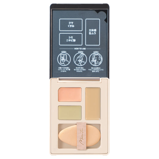 Secret Concealer Palette, 01 Cover Green, 3g