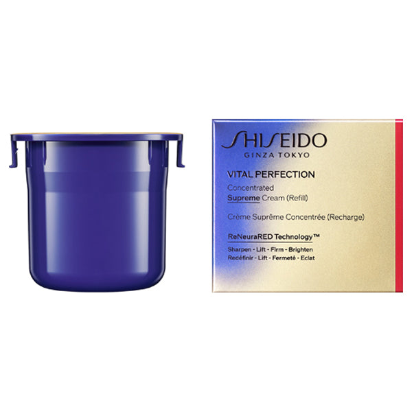 SHISEIDO Vital Perfection Supreme Cream Concentrate Refill (Floral), 50g