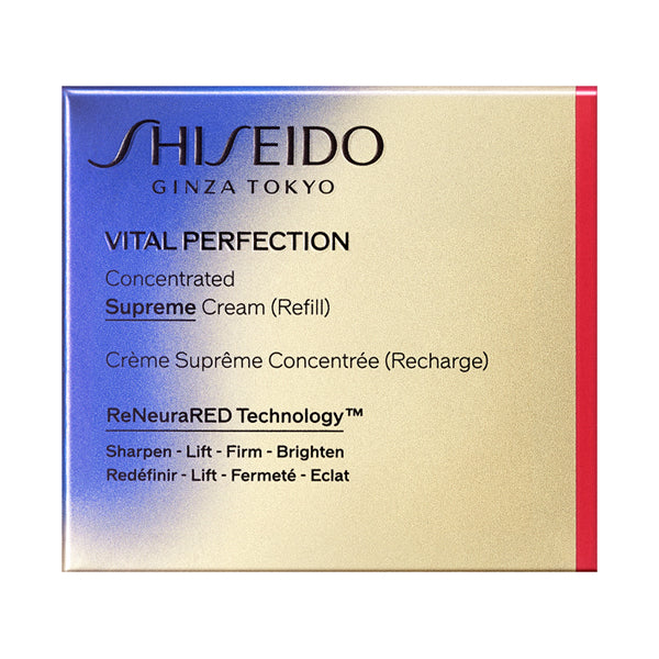 SHISEIDO Vital Perfection Supreme Cream Concentrate Refill (Floral), 50g