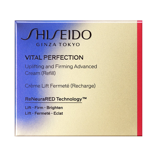 SHISEIDO Vital Perfection Advanced Cream, Refill, 50g, Floral