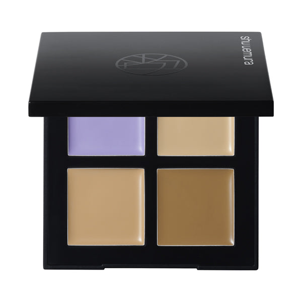 shu uemura Unlimited CCC Quad Concealer, Violet Mauve & Warm Beige, 1.5gx 4