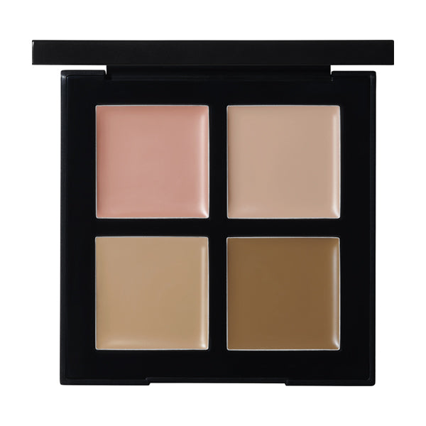 shu uemura Unlimited CCC Quad Concealer, Apricot Pink & Cool Beige, 1.5gx 4