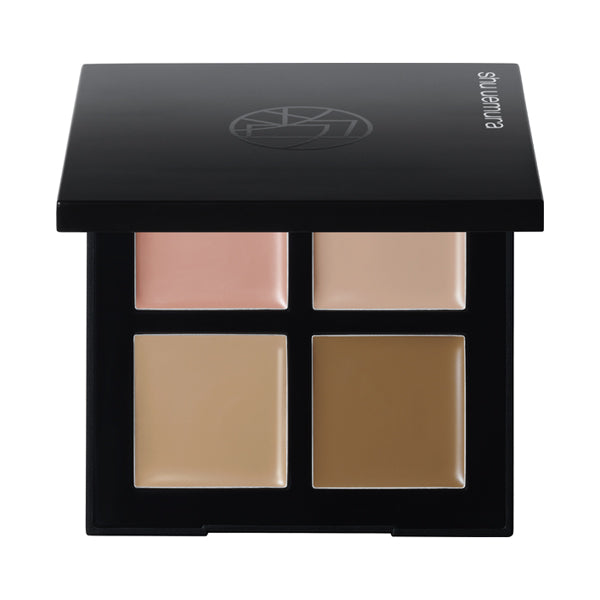 shu uemura Unlimited CCC Quad Concealer, Apricot Pink & Cool Beige, 1.5gx 4