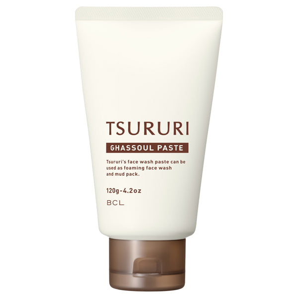 TSURURI Ghassoul Facial Paste (Fresh Herb), 120g