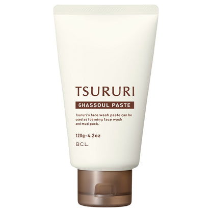 TSURURI Ghassoul Facial Paste (Fresh Herb), 120g