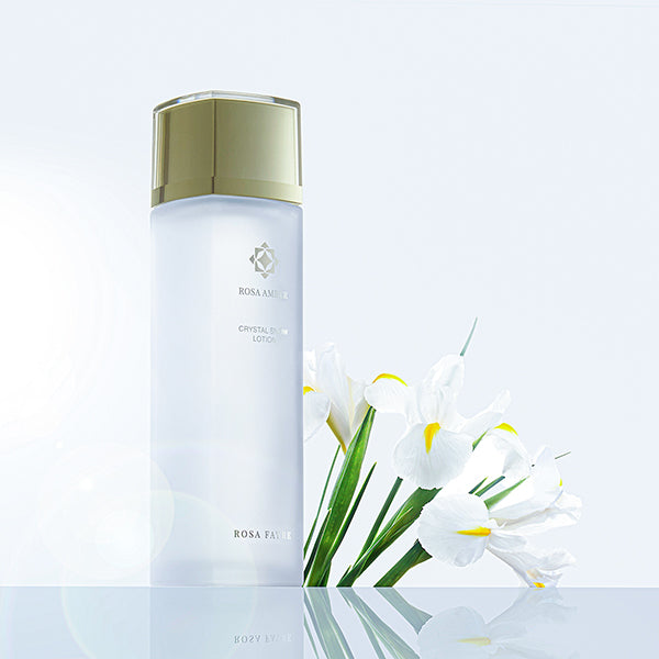 Rosa Amber Crystal Snow Lotion, 120ml, Moisturizing, Iris