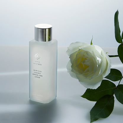 Rosa Selenite Snow Rose Essence Crystal Skin Lotion, 120ml, Refreshing, Rose