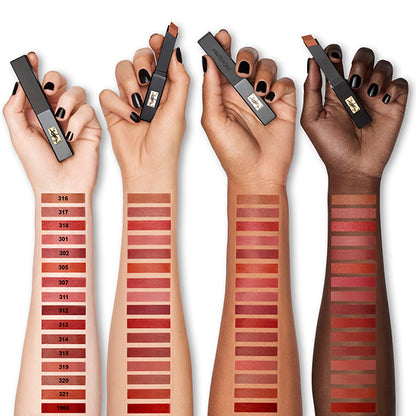 Yves Saint Laurent Rouge Pur Couture The Slim Velvet Radical, 319 Fired Up Nude, 2g