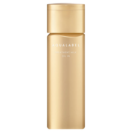 AQUALABEL Treatment Milk Oil-In Very Moist, 130ml (Rose Aqua)