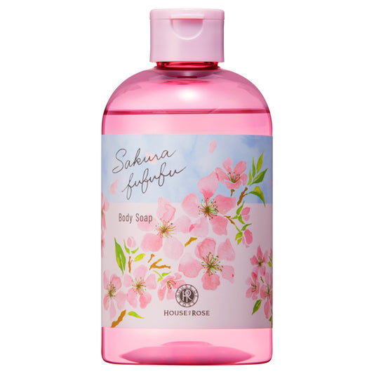 HOUSE OF ROSE Sakura Fufufu Body Soap (Sakura), 300ml