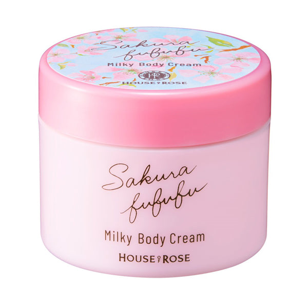 HOUSE OF ROSE Sakura Fufufu Milky Body Cream (Sakura), 95g